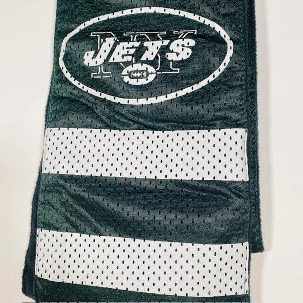 New York Jets NFL‎ Jersey Scarf with Hidden Zip Pocket 60